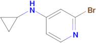 2-BROMO-N-CYCLOPROPYLPYRIDIN-4-AMINE