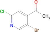 1-(5-BROMO-2-CHLOROPYRIDIN-4-YL)ETHANONE