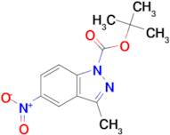 TERT-BUTYL 3-METHYL-5-NITRO-1H-INDAZOLE-1-CARBOXYLATE