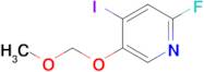 2-FLUORO-4-IODO-5-(METHOXYMETHOXY)PYRIDINE