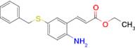 (E)-ETHYL 3-(2-AMINO-5-(BENZYLTHIO)PHENYL)ACRYLATE