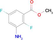 METHYL 3-AMINO-2,5-DIFLUOROBENZOATE