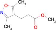 METHYL 3-(3,5-DIMETHYLISOXAZOL-4-YL)PROPANOATE