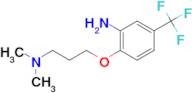 2-(3-(Dimethylamino)propoxy)-5-(trifluoromethyl)aniline