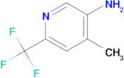 6-(TRIFLUOROMETHYL)-4-METHYLPYRIDIN-3-AMINE