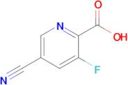 5-CYANO-3-FLUOROPYRIDINE-2-CARBOXYLIC ACID