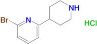 2-BROMO-6-(PIPERIDIN-4-YL)PYRIDINE HCL