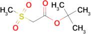 TERT-BUTYL 2-(METHYLSULFONYL)ACETATE