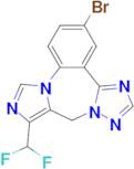 3-BROMO-10-(DIFLUOROMETHYL)-9H-BENZO[F]IMIDAZO[1,5-A][1,2,4]TRIAZOLO[1,5-D][1,4]DIAZEPINE