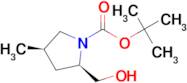 (2R,4R)-TERT-BUTYL 2-(HYDROXYMETHYL)-4-METHYLPYRROLIDINE-1-CARBOXYLATE