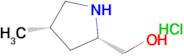 ((2S,4S)-4-METHYLPYRROLIDIN-2-YL)METHANOL HCL