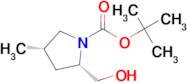 (2S,4S)-TERT-BUTYL 2-(HYDROXYMETHYL)-4-METHYLPYRROLIDINE-1-CARBOXYLATE