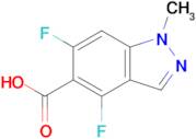 4,6-DIFLUORO-1-METHYL-1H-INDAZOLE-5-CARBOXYLIC ACID