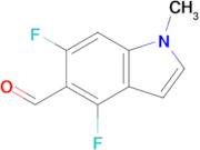 4,6-DIFLUORO-1-METHYL-1H-INDOLE-5-CARBALDEHYDE