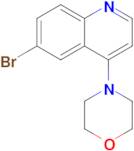 4-(6-BROMOQUINOLIN-4-YL)MORPHOLINE