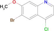 6-BROMO-4-CHLORO-7-METHOXYQUINOLINE