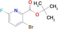 TERT-BUTYL 3-BROMO-6-FLUOROPICOLINATE