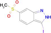 3-IODO-6-(METHYLSULFONYL)-1H-INDAZOLE