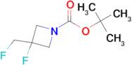 TERT-BUTYL 3-FLUORO-3-(FLUOROMETHYL)AZETIDINE-1-CARBOXYLATE