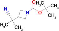 TERT-BUTYL 3-(2-CYANOPROPAN-2-YL)AZETIDINE-1-CARBOXYLATE