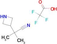 2-(AZETIDIN-3-YL)-2-METHYLPROPANENITRILE TFA