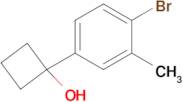 1-(4-BROMO-3-METHYLPHENYL)CYCLOBUTANOL