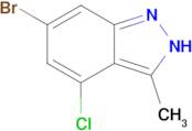 6-BROMO-4-CHLORO-3-METHYL-1H-INDAZOLE