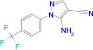 5-AMINO-1-(4-(TRIFLUOROMETHYL)PHENYL)-1H-PYRAZOLE-4-CARBONITRILE
