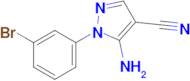 5-AMINO-1-(3-BROMOPHENYL)-1H-PYRAZOLE-4-CARBONITRILE