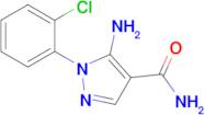 5-AMINO-1-(2-CHLOROPHENYL)-1H-PYRAZOLE-4-CARBOXAMIDE