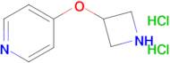 4-(AZETIDIN-3-YLOXY)PYRIDINE 2HCL