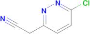 2-(6-CHLOROPYRIDAZIN-3-YL)ACETONITRILE