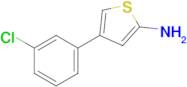 4-(3-CHLOROPHENYL)THIOPHEN-2-AMINE