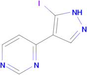 4-(3-IODO-1H-PYRAZOL-4-YL)PYRIMIDINE