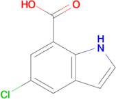 5-Chloro-1H-indole-7-carboxylic acid