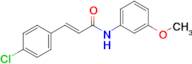 (E)-3-(4-CHLOROPHENYL)-N-(3-METHOXYPHENYL)ACRYLAMIDE