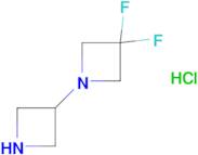 3,3-DIFLUORO-1,3'-BIAZETIDINE HCL