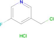 3-(CHLOROMETHYL)-5-FLUOROPYRIDINE HCL