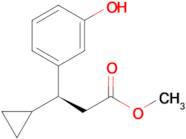 (S)-METHYL 3-CYCLOPROPYL-3-(3-HYDROXYPHENYL)PROPANOATE