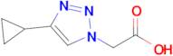 2-(4-CYCLOPROPYL-1H-1,2,3-TRIAZOL-1-YL)ACETIC ACID