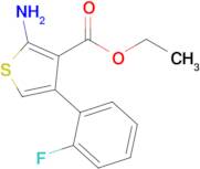 ETHYL 2-AMINO-4-(2-FLUOROPHENYL)THIOPHENE-3-CARBOXYLATE