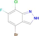 4-BROMO-7-CHLORO-6-FLUORO-1H-INDAZOLE