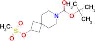 TERT-BUTYL 2-((METHYLSULFONYL)OXY)-7-AZASPIRO[3.5]NONANE-7-CARBOXYLATE