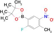 (2-FLUORO-4-METHYL-5-NITROPHENYL)BORONIC ACID PINACOL ESTER