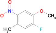 1-FLUORO-2-METHOXY-5-METHYL-4-NITROBENZENE