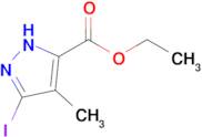 ETHYL 3-IODO-4-METHYL-1H-PYRAZOLE-5-CARBOXYLATE