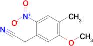 2-(5-METHOXY-4-METHYL-2-NITROPHENYL)ACETONITRILE