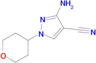3-AMINO-1-(TETRAHYDRO-2H-PYRAN-4-YL)-1H-PYRAZOLE-4-CARBONITRILE