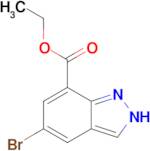 ETHYL 5-BROMO-1H-INDAZOLE-7-CARBOXYLATE