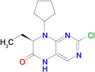 (R)-2-CHLORO-8-CYCLOPENTYL-7-ETHYL-7,8-DIHYDROPTERIDIN-6(5H)-ONE